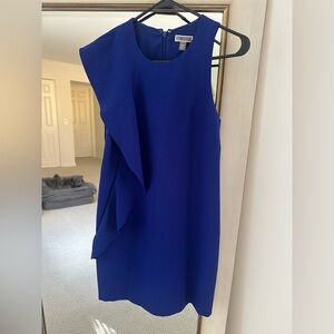 Chelsea28 Royal Blue Asymmetrical Dress